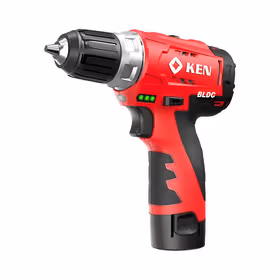 锐奇(KEN) 2.0AH无刷锂电充电钻12V（两电一充）；BL7212-20C