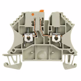 魏德米勒 电流测试端子,螺钉联接,2.5mm,500V,24A,可翻转,灰色；WTR 2.5 GR