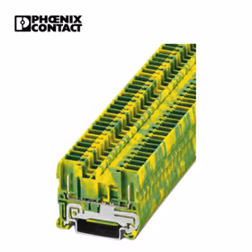 菲尼克斯 弹簧接地端子；ST 2,5/2P-PE