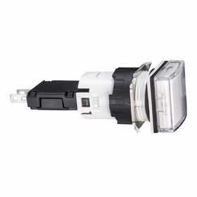 施耐德电气 方形白色(LED12～24V) 16mm指示灯；XB6CV1BB