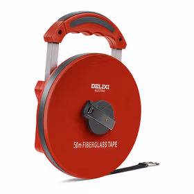 德力西电气 DTM S2纤维卷尺50m；DECHOTTMS250