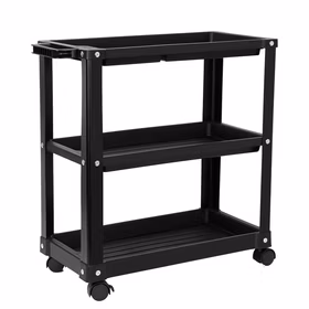 得力 塑料三层工具车   565x265x570mm；DL433003