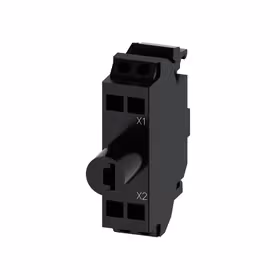 西门子 LED模块带集成式LED,AC/DC24-240V,蓝色,弹簧型端子连接,用于底部固定安装；3SU14012BH503AA0