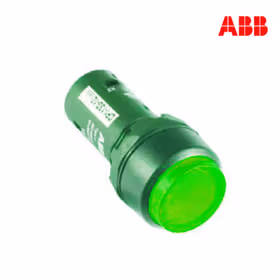 ABB CP4凸头自锁型按钮(带灯型),绿色；CP4-11G-10