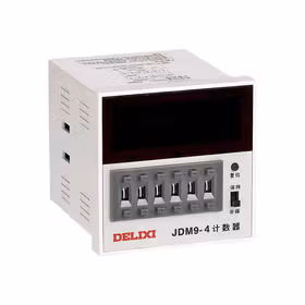 德力西电气 计数器；JDM9-4 AC/DC12V