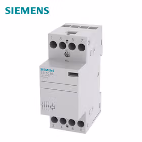 西门子 INSTA接触器带4个常开触点25A,触发115VAC110VDC；5TT5 25A 4NO 115AC/110DC