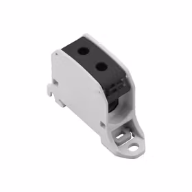 魏德米勒 W系列,接线板,端子导轨/安装板；WPD 130 1X50/1X50 BK