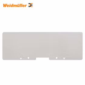 魏德米勒 插销型螺钉端子,隔板,深褐,2.5mm；WTW WF6-WF12