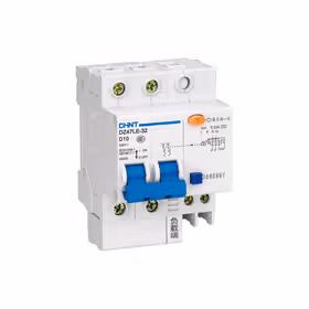 正泰 漏电微型断路器；DZ47LE-32 2P D10 30mA
