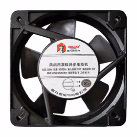 德力西电气 轴流风机；92*92*25 直流24V 高速 含油