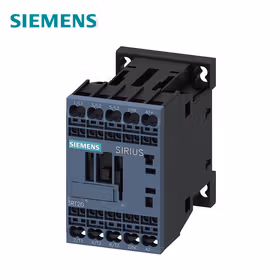 西门子 功率接触器,12A,5.5kW,1NC,110VDC带二极管集成,3极,尺寸S00,笼卡式连接；3RT20172FF42