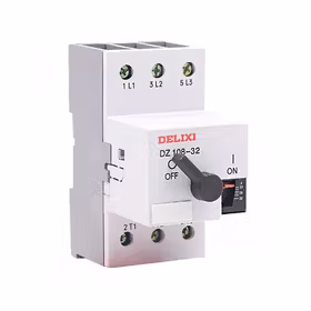 德力西电气 电动机断路器；DZ108-32 20A 带辅助