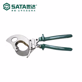 世达 棘轮式手动电缆剪400MM；72512