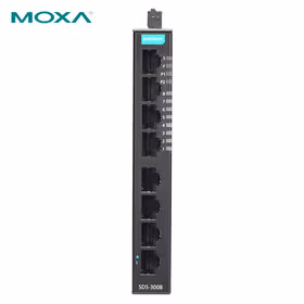 Moxa 8口简单管理型百兆工业以太网交换机；SDS-3008