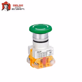 德力西电气 按钮开关；LAY7-01D 220V LED 绿