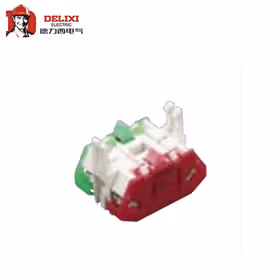 德力西电气 按钮开关；LAY7 两常开下座