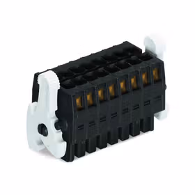 万可(WAGO) 孔型连接器,双排,带有辅助锁定及分离装置；713-1106/037-000