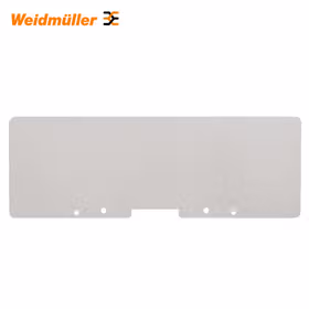 魏德米勒 插销型螺钉端子,隔板,深褐,2mm；WTW WFF70