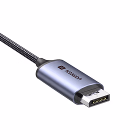 绿联UGREEN Type-C转DP1.4投屏线8K款 90309 深空灰 1.5m