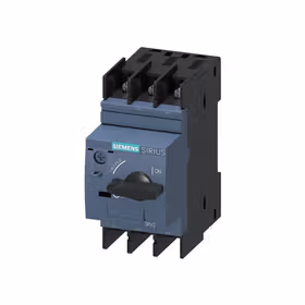 西门子 电动机保护断路器,结构尺寸S00用于电机保护,等级10,A脱扣器0.9-1.25A,N脱扣器16A环形电缆终端衔套连接；3RV20110KA40