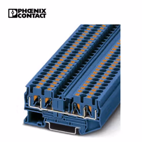 菲尼克斯 直通式接线端子；PT 4-QUATTRO BU