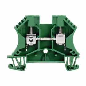 魏德米勒 直通型接线端子,螺钉联接,6mm,800V,41A,绿色；WDU 6 GN