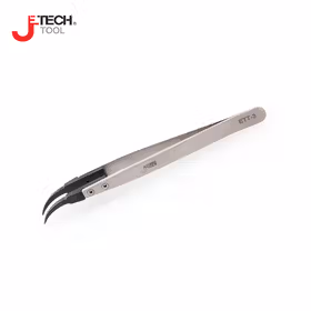 捷科(jetech) 130mm弯头防静电镊子；ETT-3