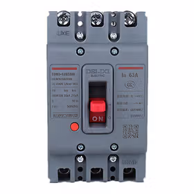 德力西电气 塑壳断路器 3P 63A；CDM3-63S/3300 63A