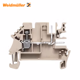魏德米勒 W系列,插拔式模块端子,直通型接线端子,额定横截面:1.5mm,螺钉联接；WDU 1.5/BLZ 5.08