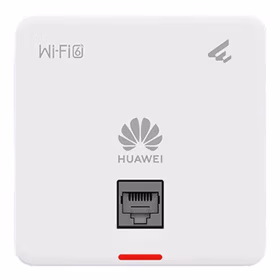 华为（HUAWEI）wifi6无线ap面板智易AP160企业级1800M双GE电口2+2千兆双频5g智能天线无缝漫游组网典雅白