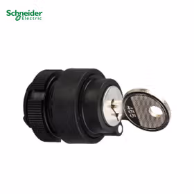 施耐德电气 钥匙开关头,黄色；ZA2BG5