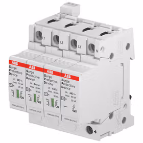 ABB 电涌保护器；OVR T2 3N 80-440s P TS QS