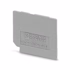 菲尼克斯 接线端子附件,端板；D-MBK 2,5/E