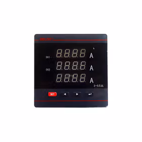 德力西电气 数显式电测量仪表；PA606L-42T4 5A 三相电流表+485