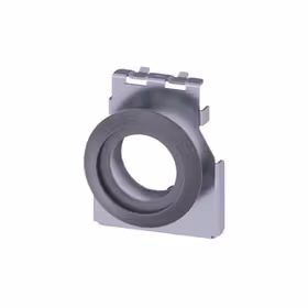 西门子 适配器用于安装执行器和报警器,22mm,到一个安装孔30.5mm中,金属,亚光,带密封件；3SU19600KB100AA0