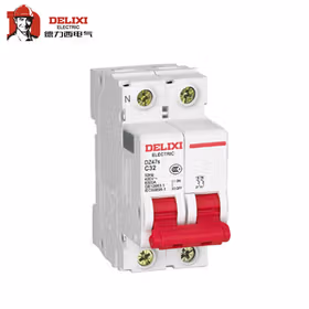 德力西电气 微型断路器；DZ47s D型 1P+N 32A