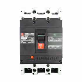 常熟开关 塑壳断路器 分断能力70kA 3P 100A；CM3-100M/3300 100A 板前接线
