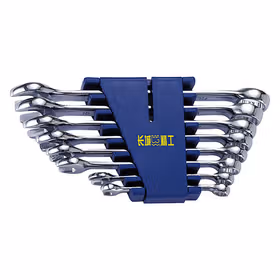 长城精工 8件Cr-V英制梅花开口两用扳手组套5/16"-3/4"；321408