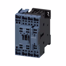 西门子 接触器,4NO,AC-1：35A ,4极,4NO,结构,尺寸：S0,110VAC50Hz,120V60Hz笼卡式连接1NO+1NC,集成带可变电阻；3RT23252CK60