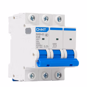 正泰 NXB-63 小型断路器；NXB-63 3P D16