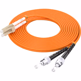 山泽(SAMZHE) 光纤跳线 LC-ST OM3多模双芯；G3-LCST15 15米