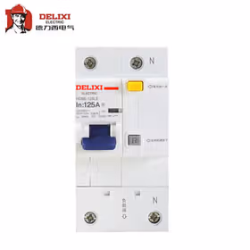 德力西电气 HDBE-125LE大电流漏电断路器；HDBE-125LE 1P+N C型 125A