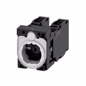 西门子 用于3个模块的支架,塑料,1NO+1NC,1NO+1NC,LED模块,绿色,AC/DC6-24V,螺栓型端子连接；3SU15011AG401LA0