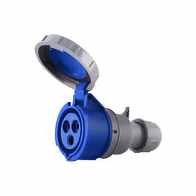 德力西电气 工业用连接器；DEP2-2132 IP67 16A 3芯 250V工业用连接器