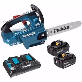 牧田(makita) 充电式无刷链锯250mm(10寸)36V5.0Ah；DUC256PT2