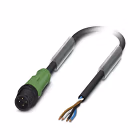 菲尼克斯 传感器/执行器电缆；SAC-4P-M12MS/ 3,0-PUR P