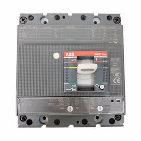 ABB 塑壳断路器；XT2N160 TMG160-480 FF 4P InN=100%