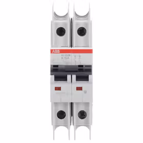 ABB 微型断路器,极数:2；SU202M-K15