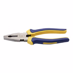 长城精工 Cr-V欧式精抛双色套塑柄钢丝钳8寸；211048