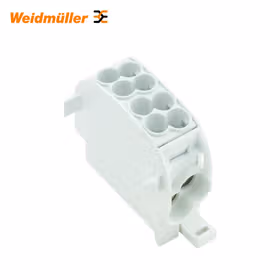 魏德米勒 W系列,接线板,额定横截面:螺钉联接,TS35；WPD 101 2X25/2X16 GY